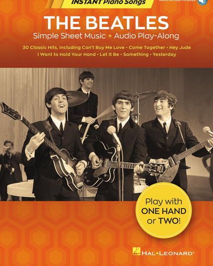 The Beatles - Instant Piano Songs - Simple Sheet Music + Audio Play-Along