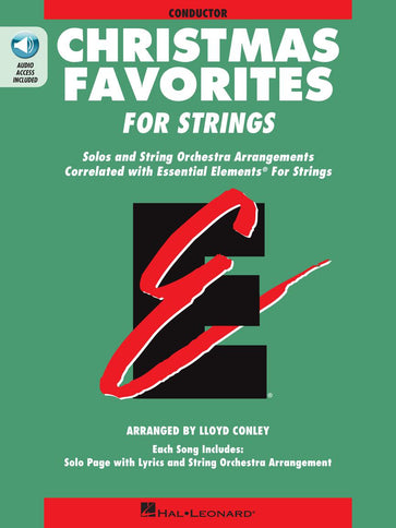 Essential Elements Christmas Favorites for Strings - Conductor
