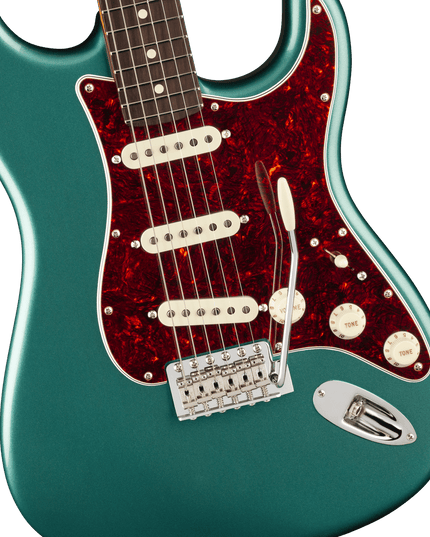 Fender American Professional Classic Stratocaster, Rosewood Fingerboard, Faded Sherwood Green Metallic
