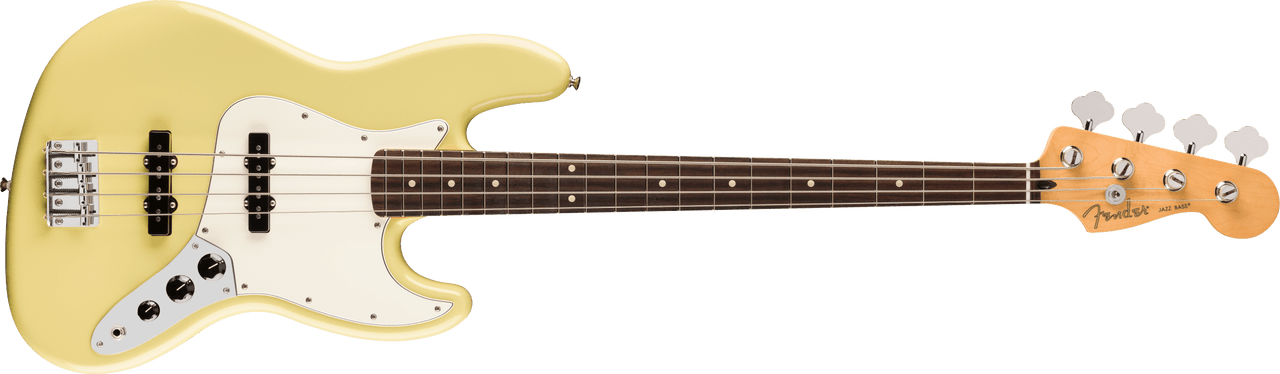 Fender Player II Jazz Bass, Rosewood Fingerboard, Hialeah Yellow