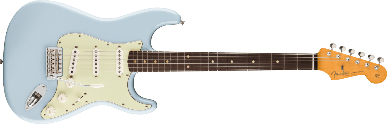 Fender Limited Edition Vintera II Road Worn '60s Stratocaster, Rosewood Fingerboard, Sonic Blue