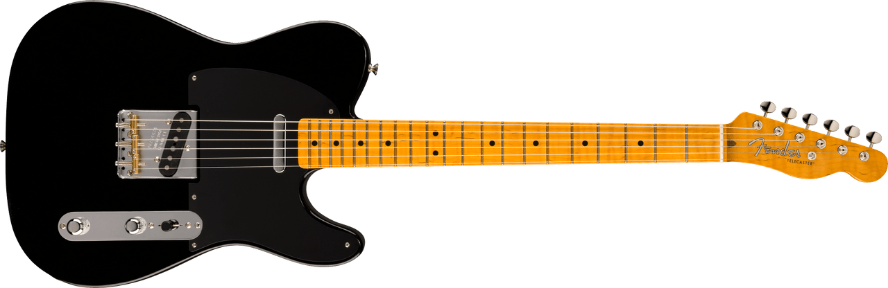 Fender Limited Edition American Vintage II 1951 Telecaster, Flame Maple Fingerboard, Black