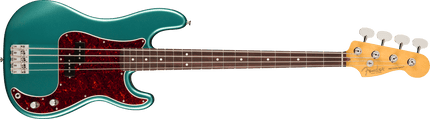 Fender American Professional Classic Precision Bass, Rosewood Fingerboard, Faded Sherwood Green Metallic