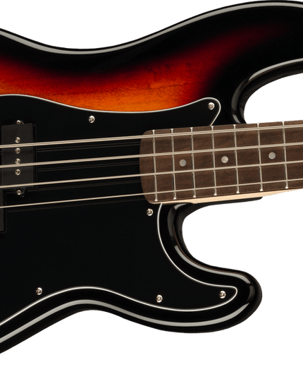 Squier Affinity Series Precision Bass PJ Pack, Laurel Fingerboard, 3-Color Sunburst, Gig Bag, Rumble 15 - 120V