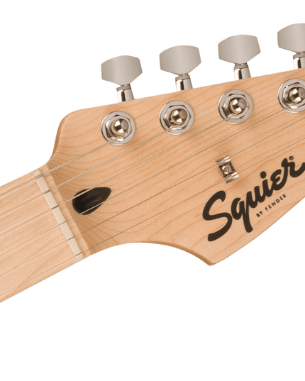 Squier Sonic Stratocaster HSS, Maple Fingerboard, Black Pickguard, Black