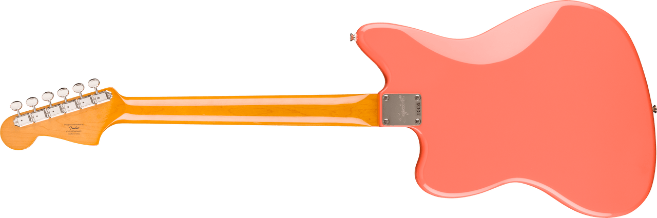 Squier Classic Vibe '60s Jazzmaster, Laurel Fingerboard, Tortoishell Pickguard, Tahitian Coral
