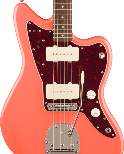 Squier Classic Vibe '60s Jazzmaster, Laurel Fingerboard, Tortoishell Pickguard, Tahitian Coral