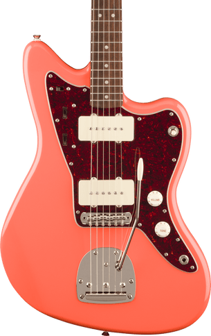 Squier Classic Vibe '60s Jazzmaster, Laurel Fingerboard, Tortoishell Pickguard, Tahitian Coral