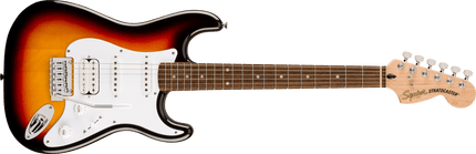 Squier Affinity Series Stratocaster Junior HSS, Laurel Fingerboard, White Pickguard, 3-Color Sunburst