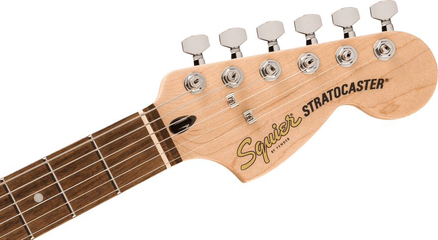 Squier Affinity Series Stratocaster Junior HSS, Laurel Fingerboard, White Pickguard, 3-Color Sunburst