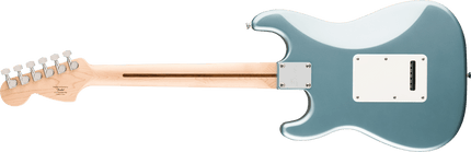 Squier Affinity Series Stratocaster Junior HSS, Laurel Fingerboard, White Pickguard, Ice Blue Metallic