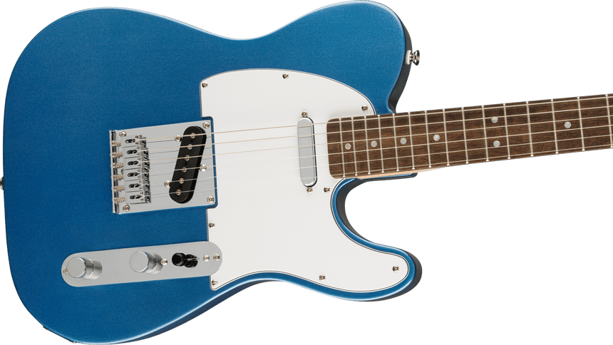Squier Affinity Series Telecaster, Laurel Fingerboard, White Pickguard, Lake Placid Blue