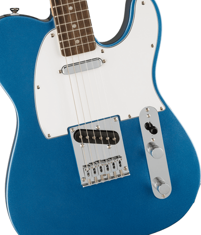 Squier Affinity Series Telecaster, Laurel Fingerboard, White Pickguard, Lake Placid Blue