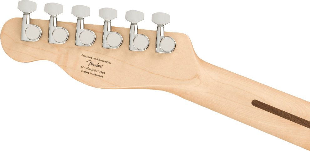 Squier Affinity Series Telecaster, Laurel Fingerboard, White Pickguard, Lake Placid Blue