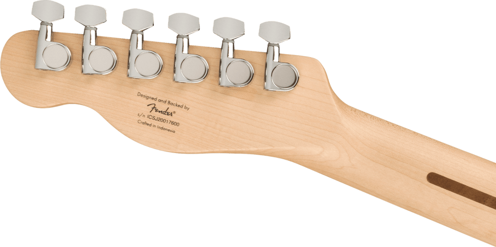 Squier Affinity Series Telecaster, Maple Fingerboard, Black Pickguard, Butterscotch Blonde