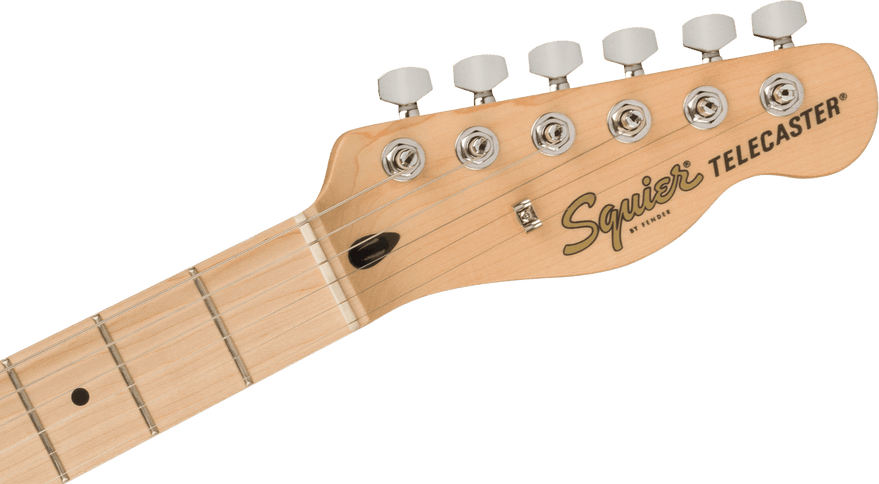 Squier Affinity Series Telecaster, Maple Fingerboard, Black Pickguard, Butterscotch Blonde
