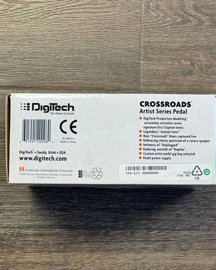 DigiTech Crossroads Eric Clapton 2000s - Yellow