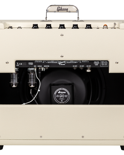Gibson 20W Falcon 1x12 Combo Amp Cream Bronco Vinyl with Oxblood Grille