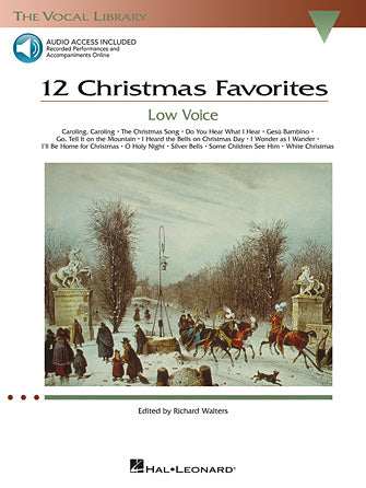 12 Christmas Favorites - Low Voice - The Vocal Library Low Voice