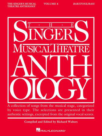 Singer's Musical Theatre Anthology - Volume 4 - Baritone/Bass Book Only