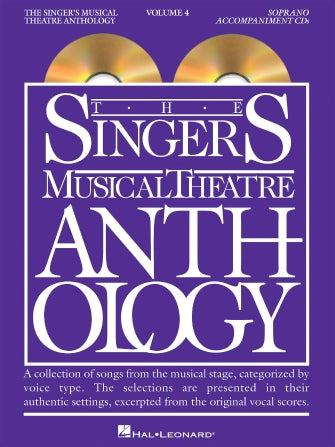 Singer's Musical Theatre Anthology - Volume 4 - Soprano Accompaniment CDs