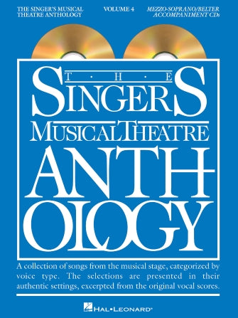 Singer's Musical Theatre Anthology - Volume 4 - Mezzo-Soprano/Belter Accompaniment CDs