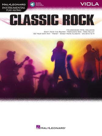 Classic Rock - Instrumental Play-Along for Viola