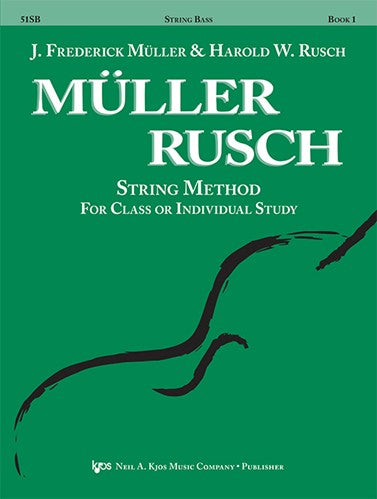 MULLER-RUSCH STRING METHOD BOOK 1-STRING BASS