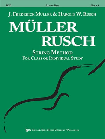 MULLER-RUSCH STRING METHOD BOOK 1-STRING BASS