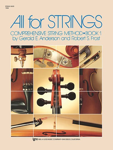 ALL FOR STRINGS BOOK 1-STRING BASS
