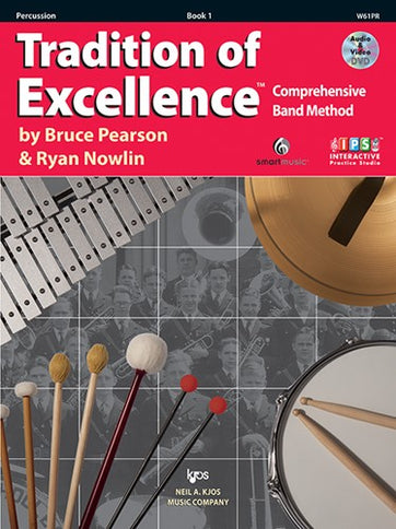 TRADITION OF EXCELLENCE BK 1, PERCUSSION