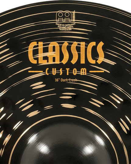 Meinl Cymbals Classics Custom Dark Crash - 16"