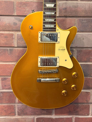 Heritage Gtr H150CCGTUSD Used Custom Core Gold Top Electric Guitar
