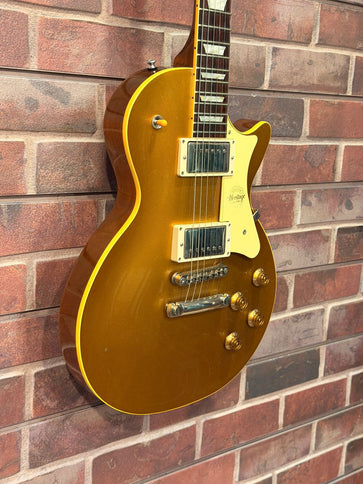 Heritage Gtr H150CCGTUSD Used Custom Core Gold Top Electric Guitar