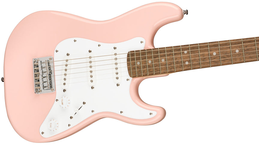 Squier Mini Stratocaster Electric Guitar Shell Pink