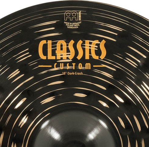 Meinl Cymbals Classics Custom Dark Crash - 18"