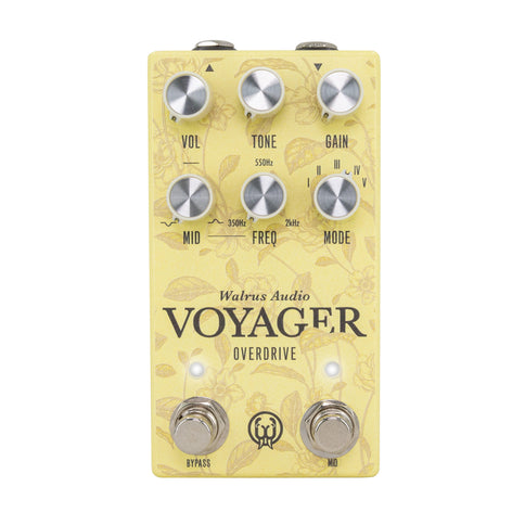 Walrus Audio Voyager Pre-Amp/Overdrive MKII Floral Series 2024