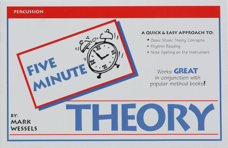 5 Minute Theory Percussion bk 1