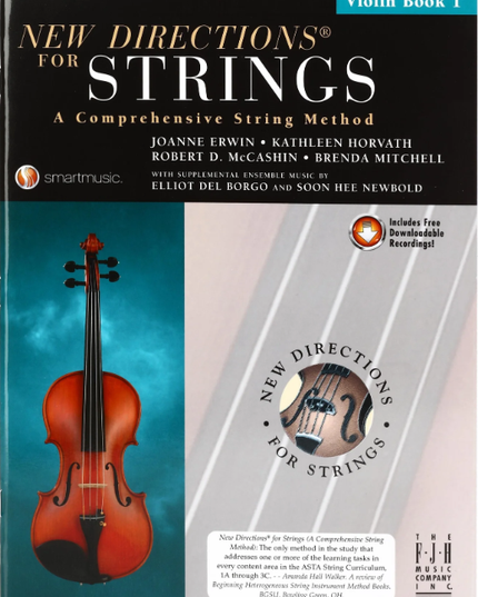 New Directions For Strings, Violin Book 1