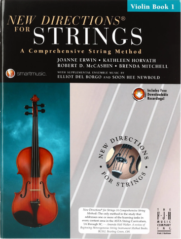 New Directions For Strings, Violin Book 1