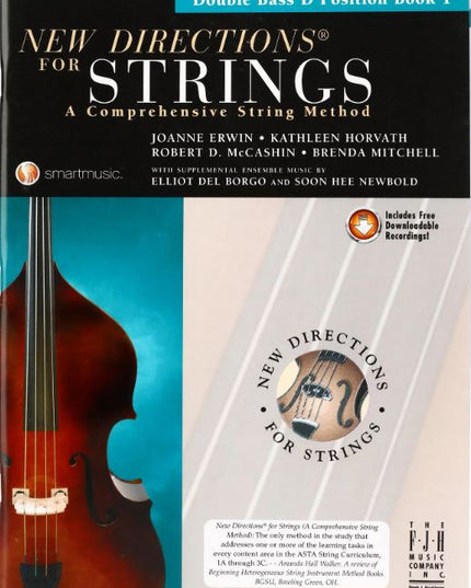 New Directions For Strings, Double Bass D Position Book 1