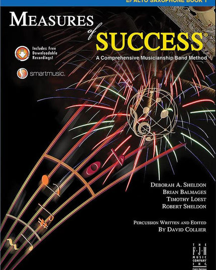 Measures of Success E-flat Alto Saxophone Book 1