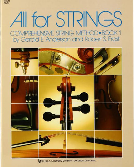ALL FOR STRINGS BOOK 1-VIOLIN