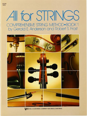 ALL FOR STRINGS BOOK 1-VIOLIN