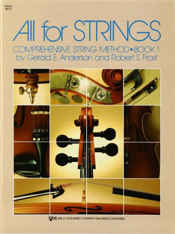 ALL FOR STRINGS BOOK 1-CELLO