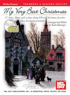 My Very Best Christmas, Trombone & Bassoon Edition Book/CD Set
