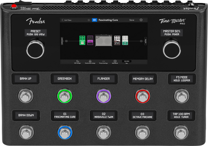 Fender Tone Master Pro Multi-Effects Amp Modeler