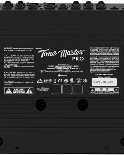 Fender Tone Master Pro Multi-Effects Amp Modeler