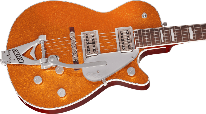 Gretsch G6129T-89 Vintage Select ‘89 Sparkle Jet with Bigsby, Rosewood Fingerboard, Gold Sparkle