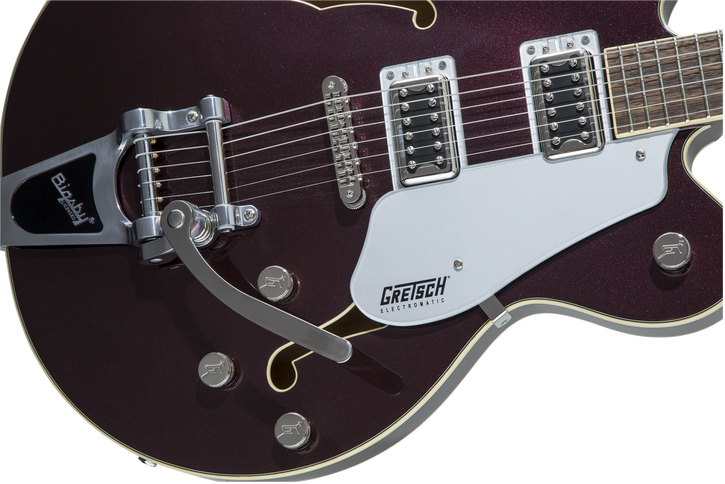Gretsch G5622T Electromatic Center Block Double-Cut with Bigsby, Laurel Fingerboard, Dark Cherry Metallic